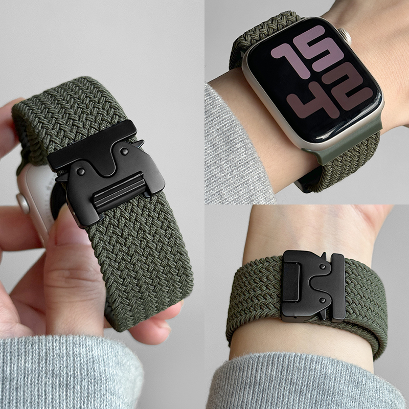 Solo Loop Strap - Örgülü Solo Döngü Kayışı Apple watch