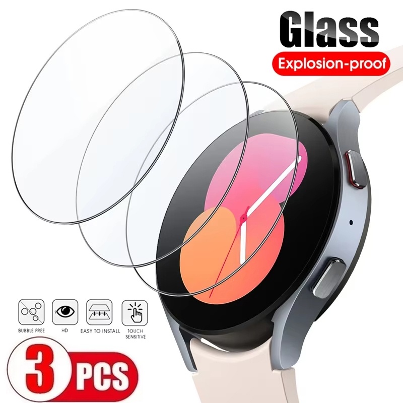 Accessories For Galaxy Watch 5 - 1-5 Adet Şeffaf Temperli Cam Samsung