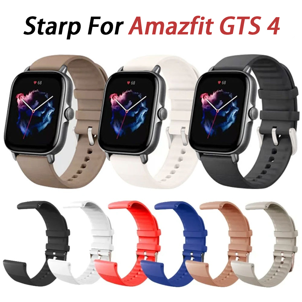 Amazfit Smartwatch Accessories - 20mm Yumuşak Silikon Bant Amazfit GTS