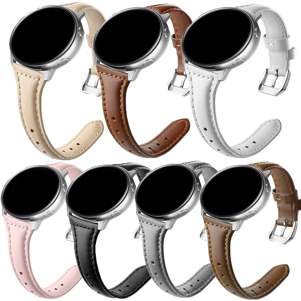 İnce Deri kayış Samsung Galaxy - Accessories For Galaxy Watch 5 incelemesi ve fiyatı