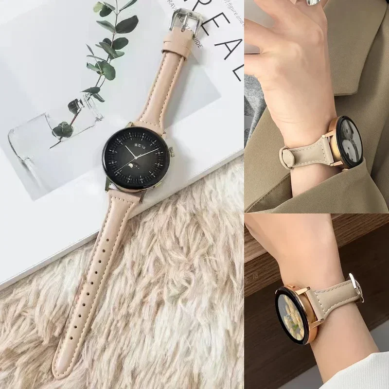 İnce Deri kayış Samsung Galaxy - Accessories For Galaxy Watch 5 incelemesi ve fiyatı