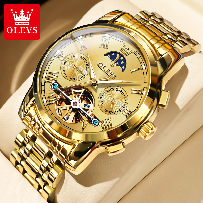 OLEVS 6617 Erkek Klasik Mekani - Leather Classic Strap incelemesi ve fiyatı
