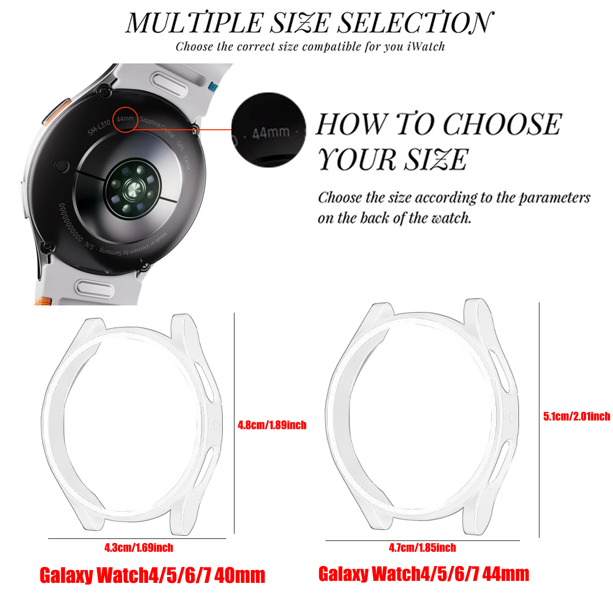Samsung Galaxy watch 4/5/6/7 4 - Accessories For Galaxy Watch 5 incelemesi ve fiyatı