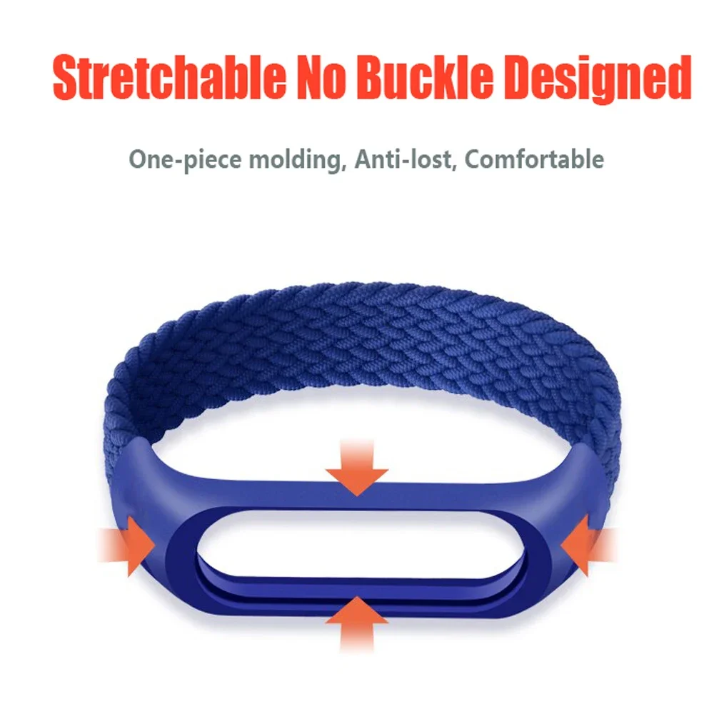 Xiaomi Mi Band 6 7 için Bilekl - Solo Loop Strap incelemesi ve fiyatı