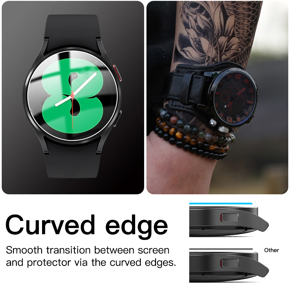 1-5 Adet Şeffaf Temperli Cam S - Accessories For Galaxy Watch 5 incelemesi ve fiyatı