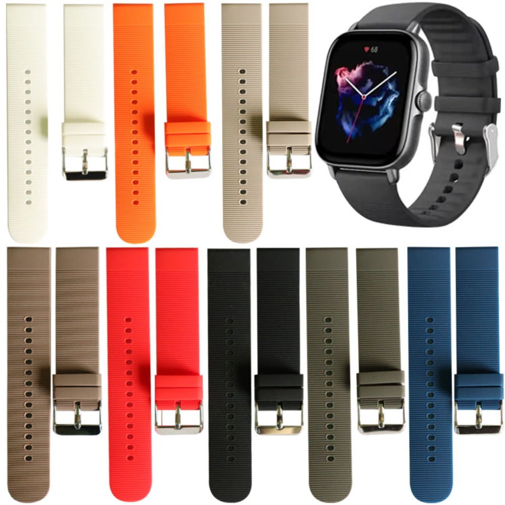 20mm Yumuşak Silikon Bant Amaz - Amazfit Smartwatch Accessories incelemesi ve fiyatı