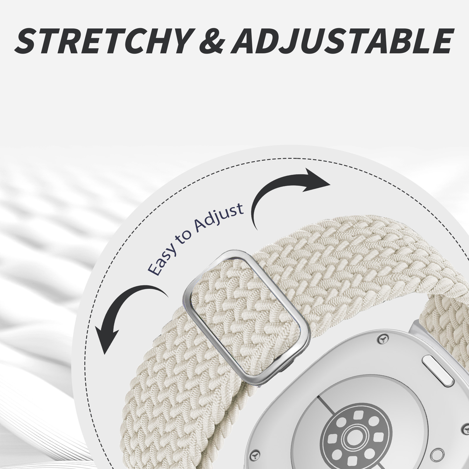Samsung Galaxy Watch 8 için ör - Solo Loop Strap incelemesi ve fiyatı