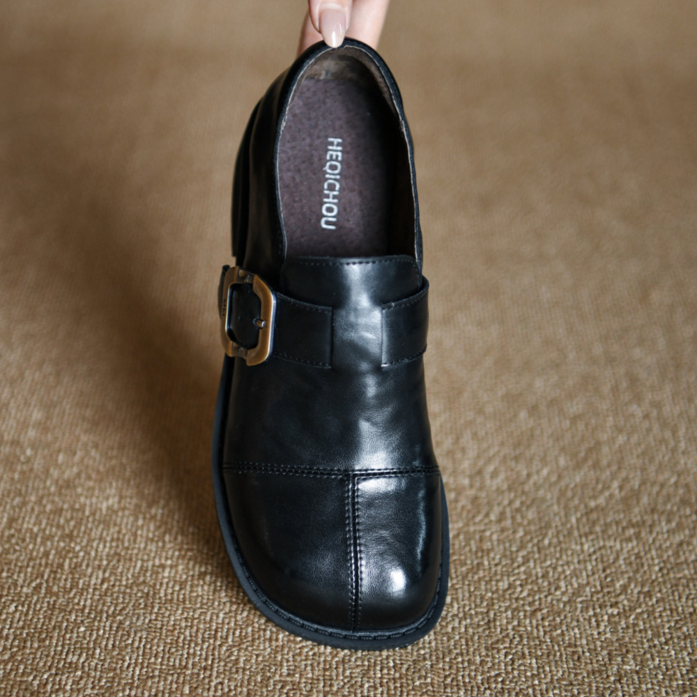 Hakiki Deri Kadın Loafer'ları  - Leather Classic Strap incelemesi ve fiyatı
