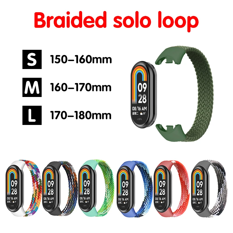 Mi band için kayış 7 8 6 5 Nay - Solo Loop Strap incelemesi ve fiyatı