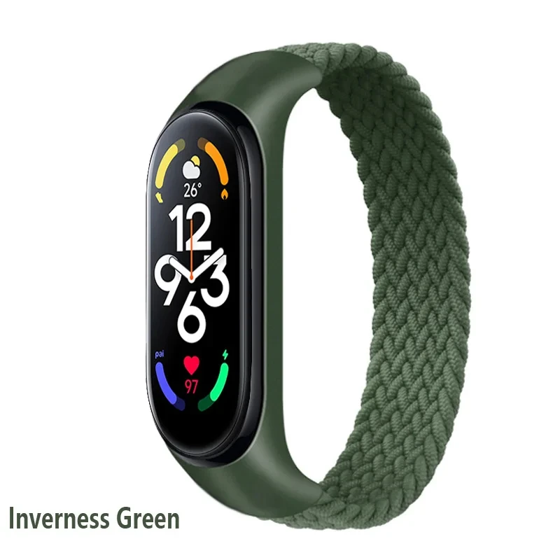 Mi band için kayış 7 8 6 5 Nay - Solo Loop Strap incelemesi ve fiyatı
