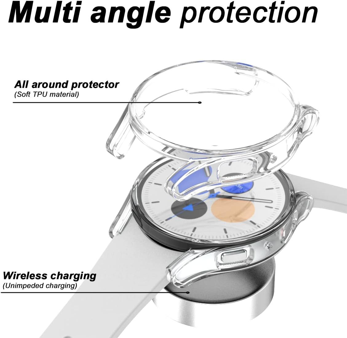 TPU Koruyucu Kılıf Samsung Gal - Accessories For Galaxy Watch 5 incelemesi ve fiyatı