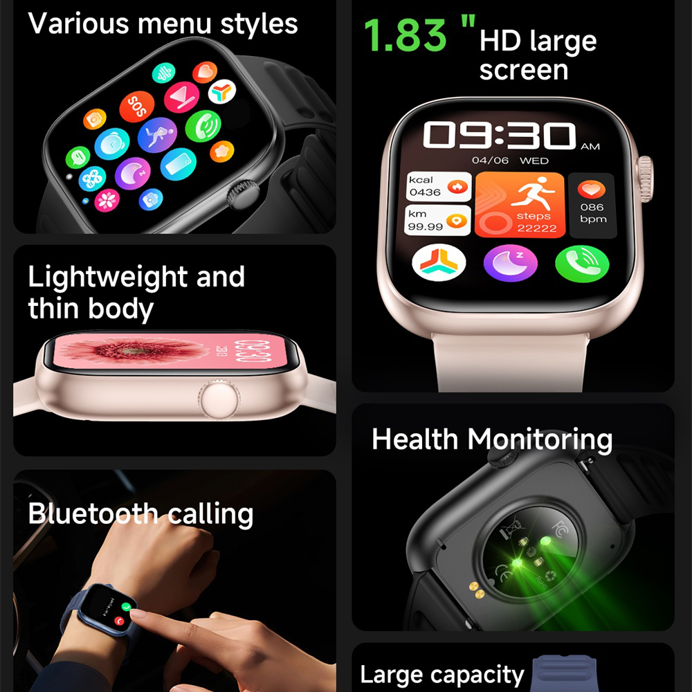 Erkekler ve Kadınlar İçin Spor - Smartwatch Custom incelemesi ve fiyatı